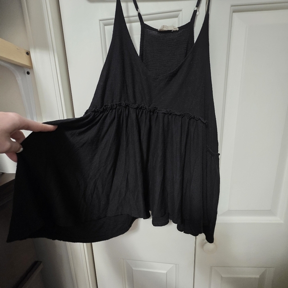 Alter'd State Womens Black Spaghetti Strap Tank Top Size Large - Picture 6 of 9